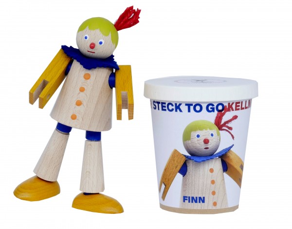Finn.to.go - Eine Kellner Steckfigur